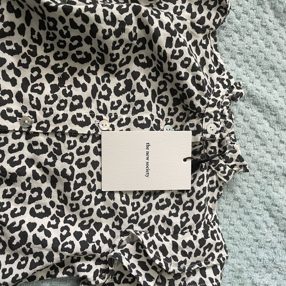 The new Society Gannin Blouse Leopard 2Y - Picture 4 of 5
